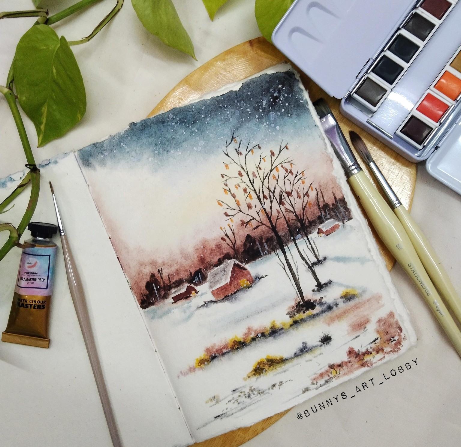 Winter landscape - image 1 - student project
