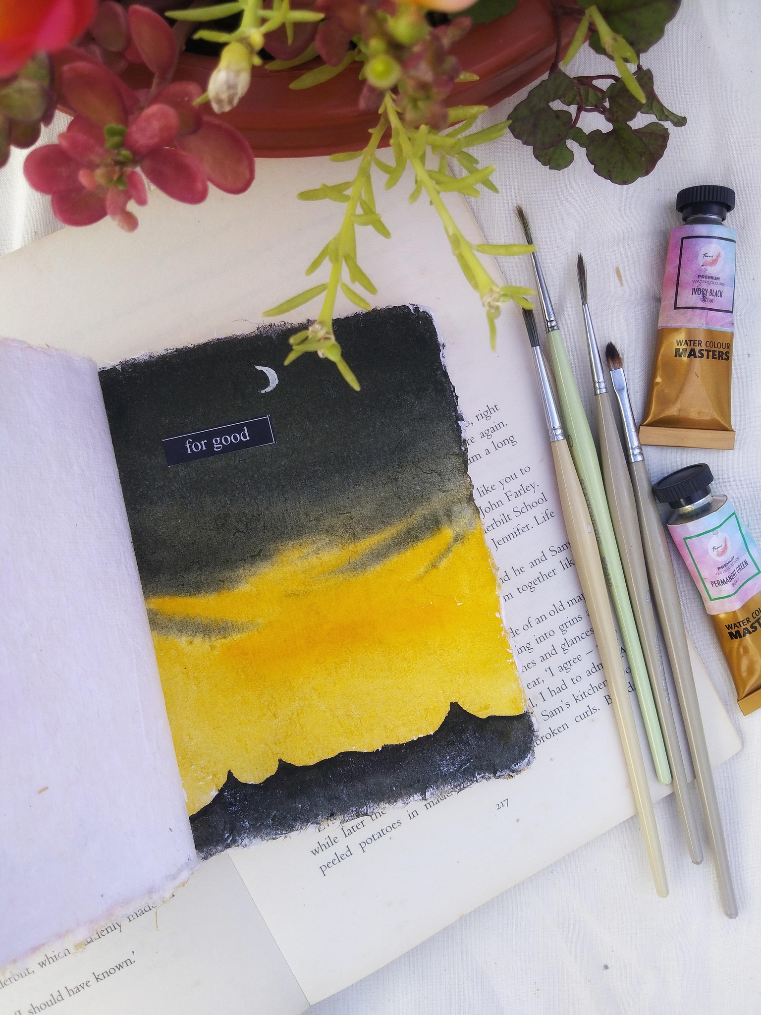 Watercolor skies - image 4 - student project