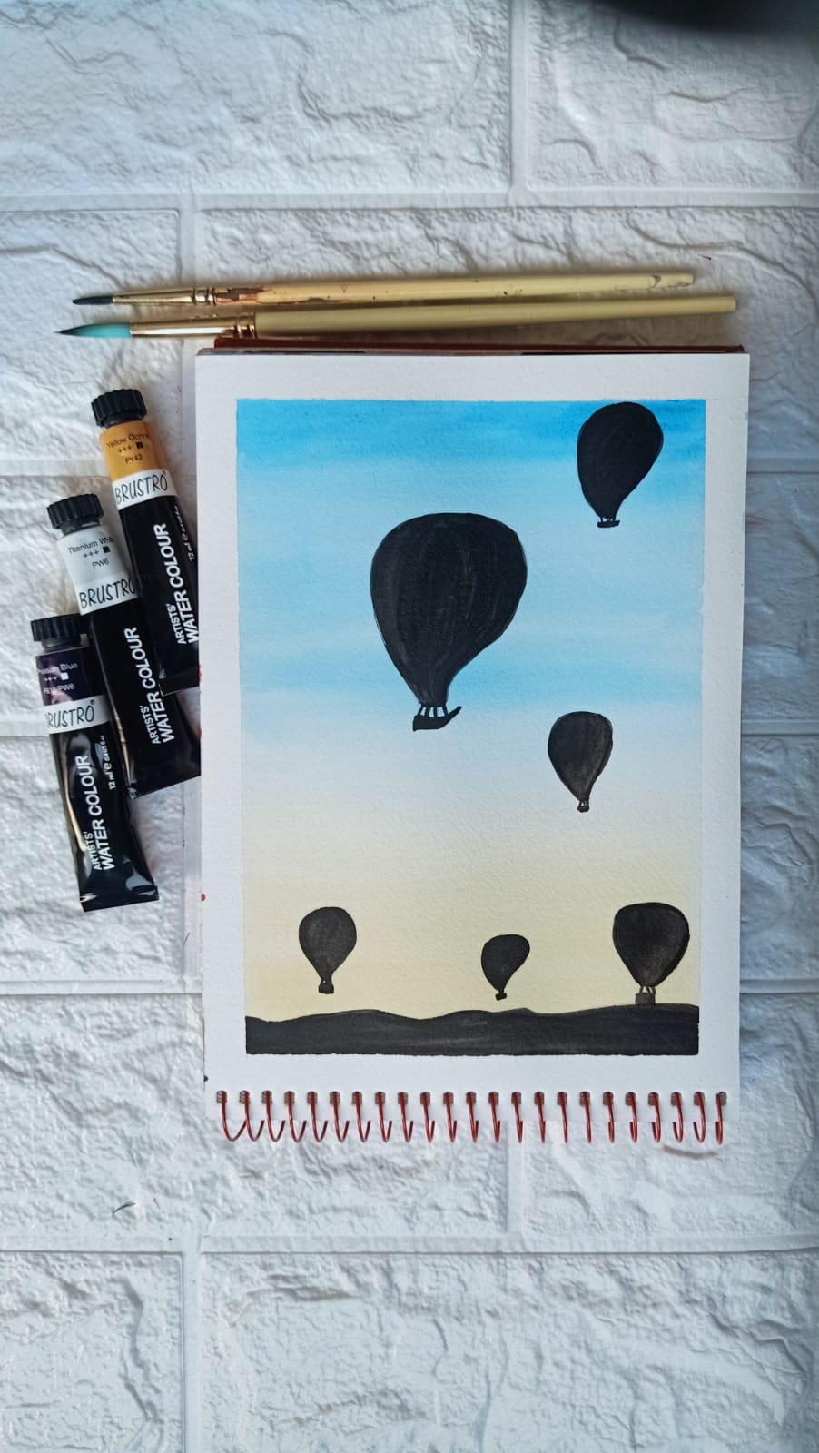 Painting Aesthetic Silhouettes with Trisha - image 1 - student project