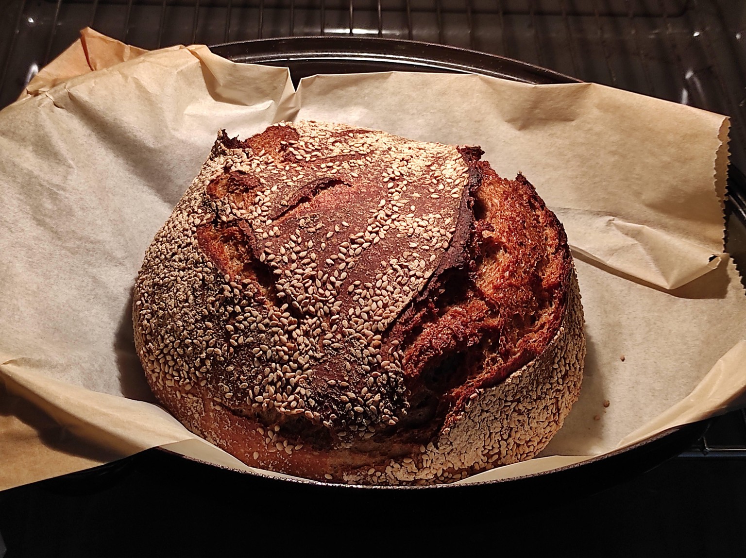 Sourdough bread with Wholemeal & Rye flour - image 2 - student project