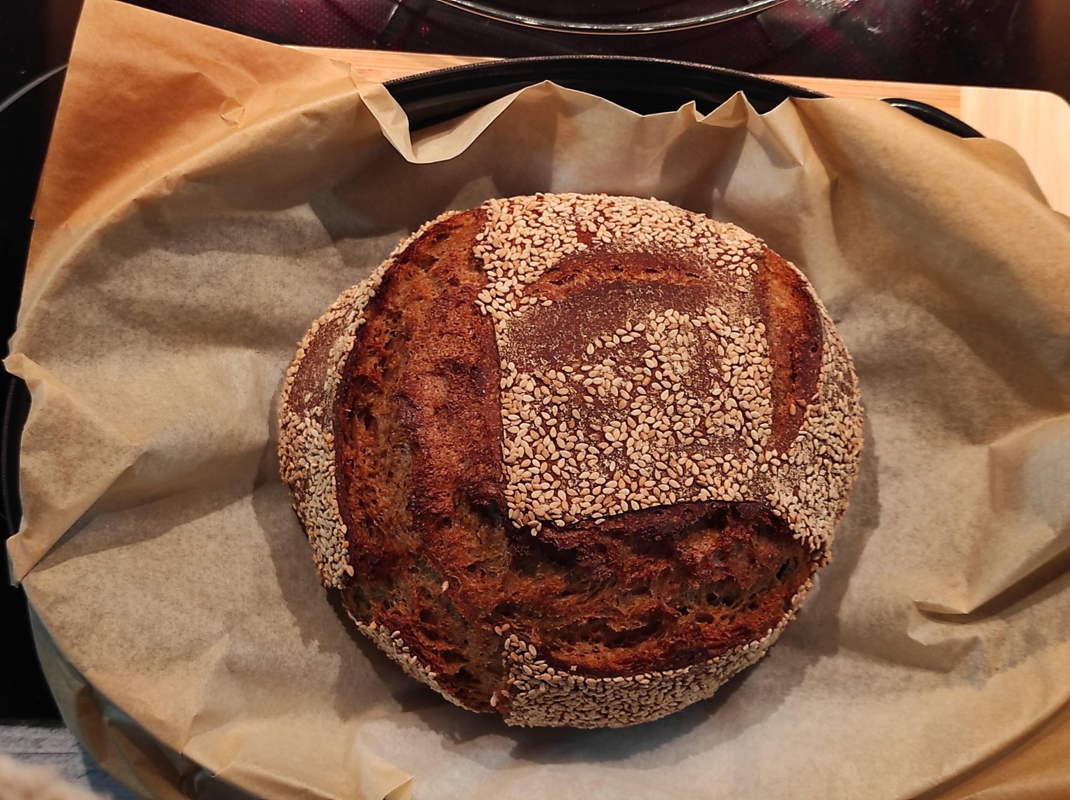 Sourdough bread with Wholemeal & Rye flour - image 1 - student project
