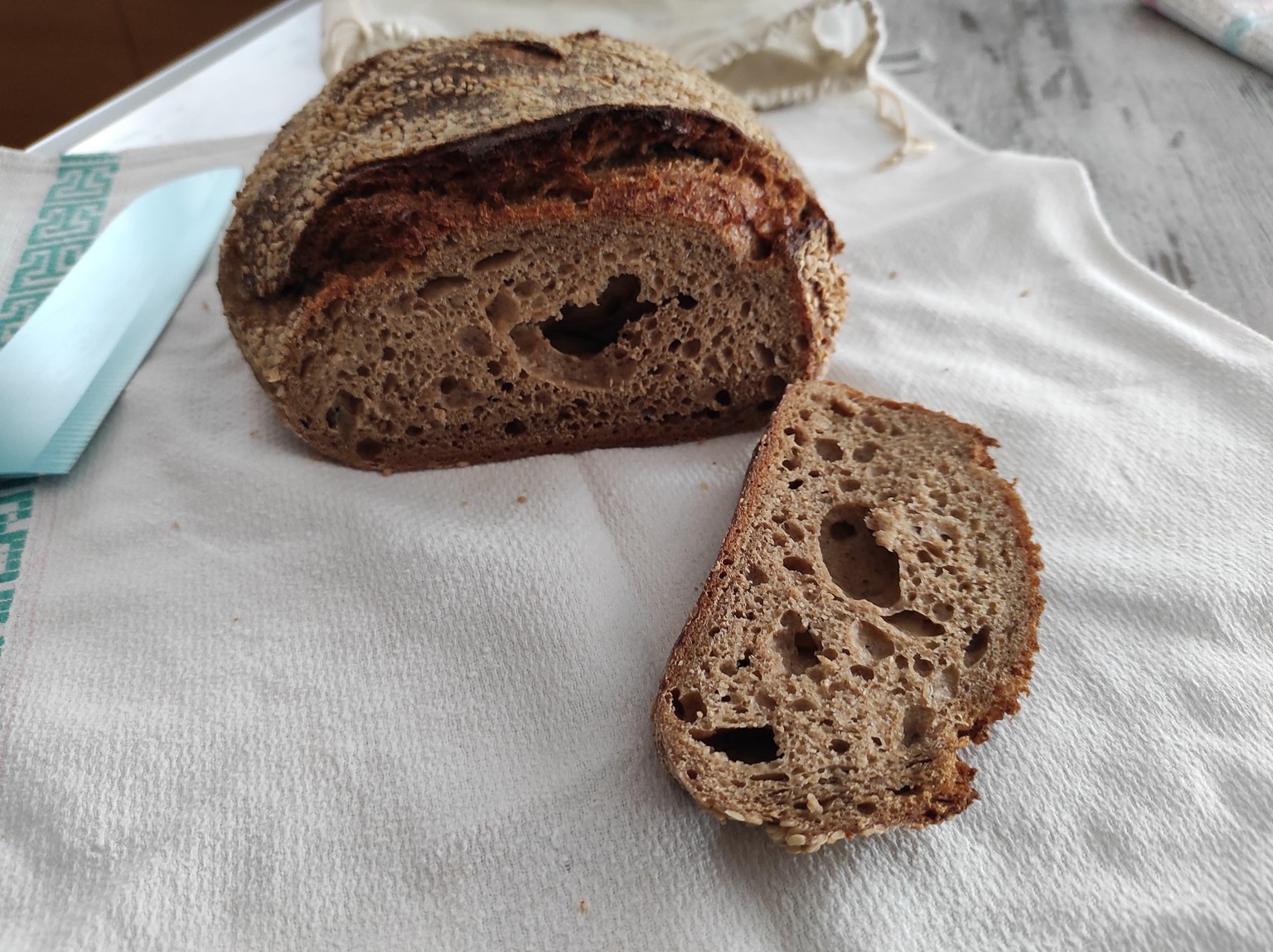 Sourdough bread with Wholemeal & Rye flour - image 3 - student project