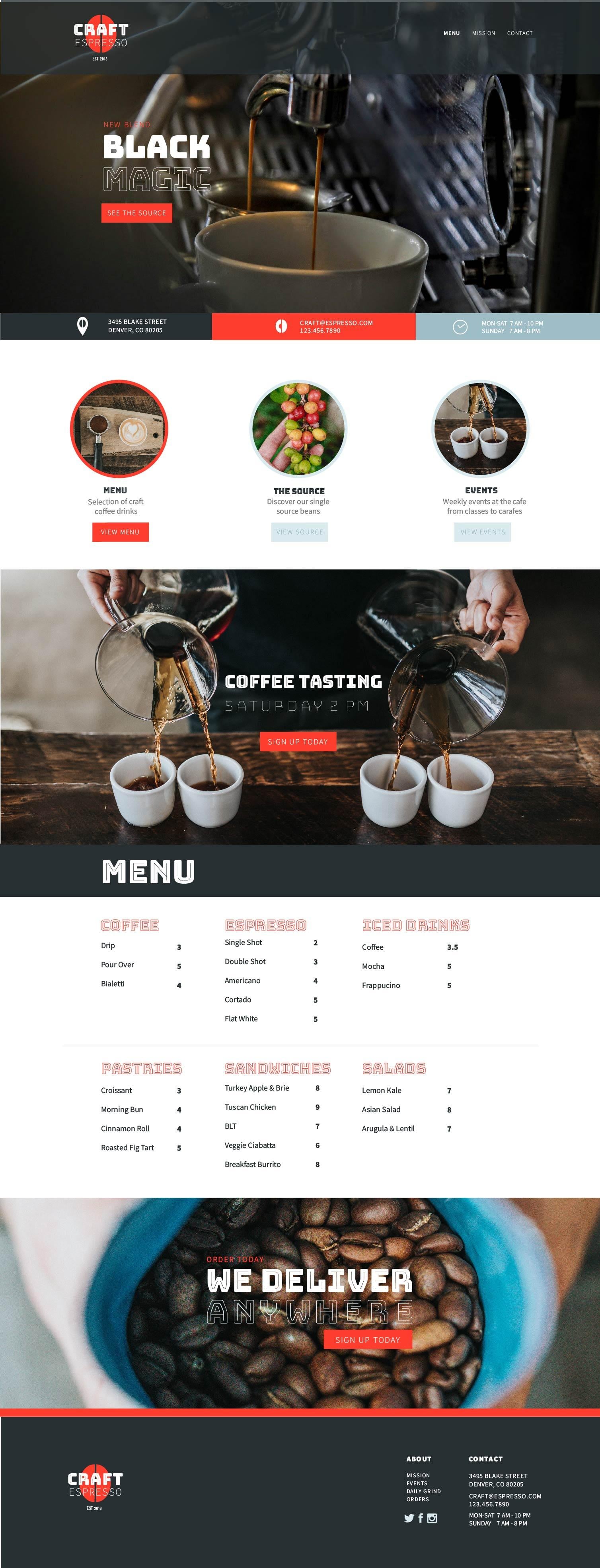 Craft Espresso - image 1 - student project