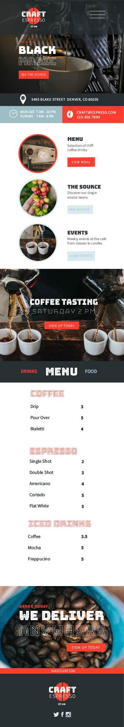 Craft Espresso - image 3 - student project