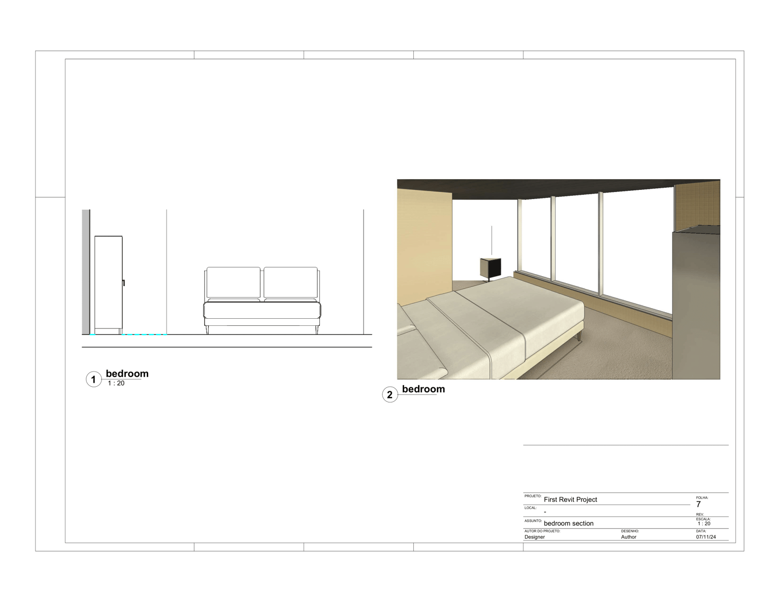 First Revit Project - Samia Ahad - image 6 - student project