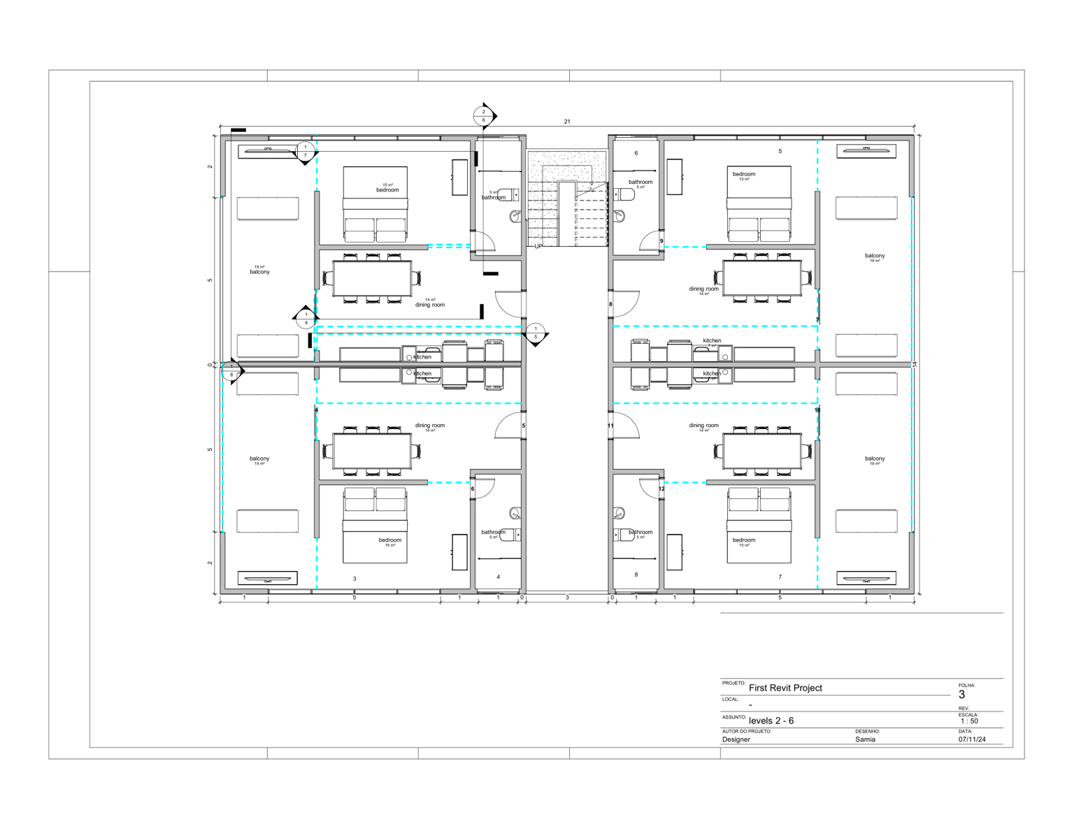 First Revit Project - Samia Ahad - image 3 - student project