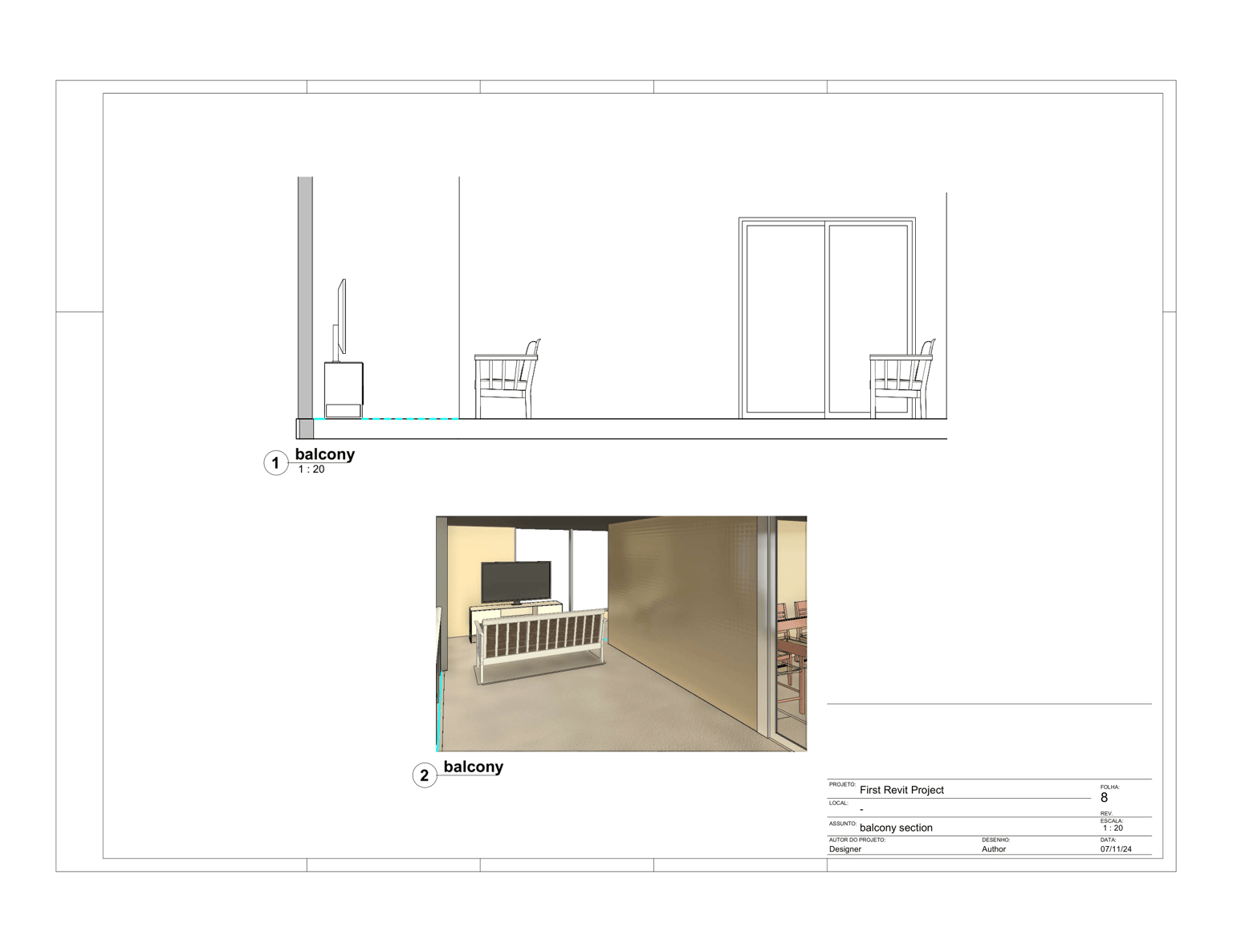 First Revit Project - Samia Ahad - image 7 - student project