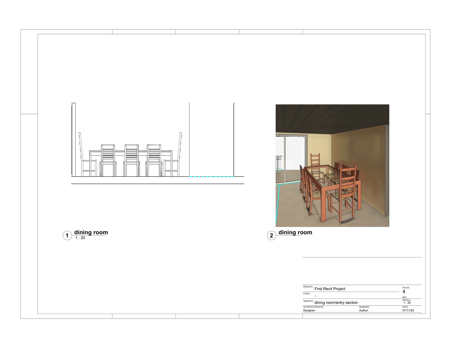 First Revit Project - Samia Ahad - image 5 - student project