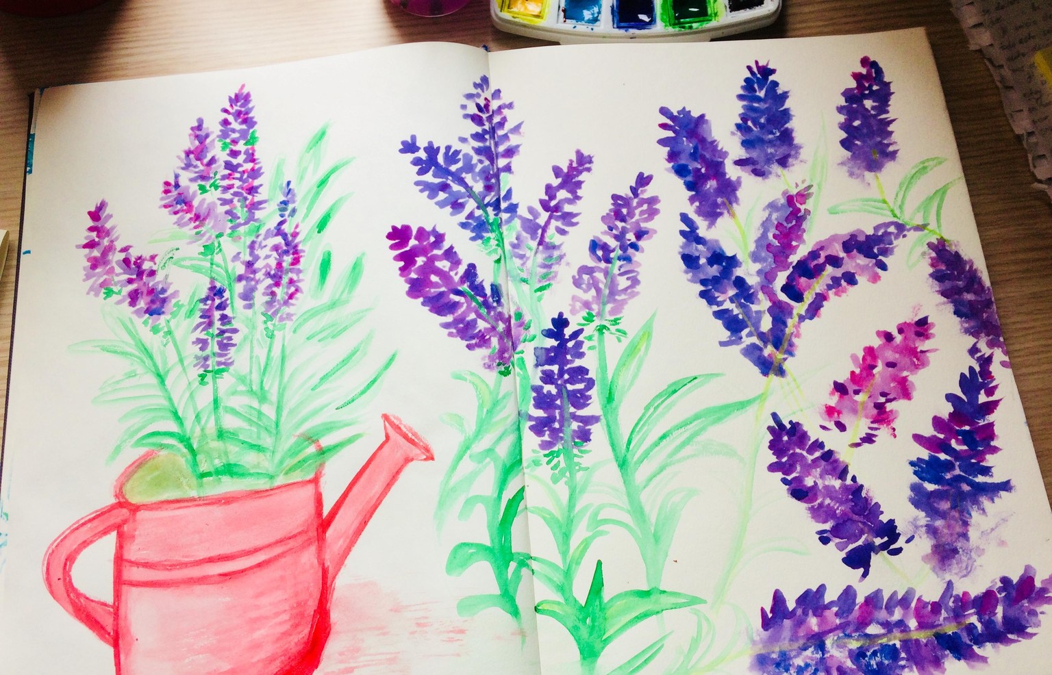 Squirrels and Flowers - image 1 - student project