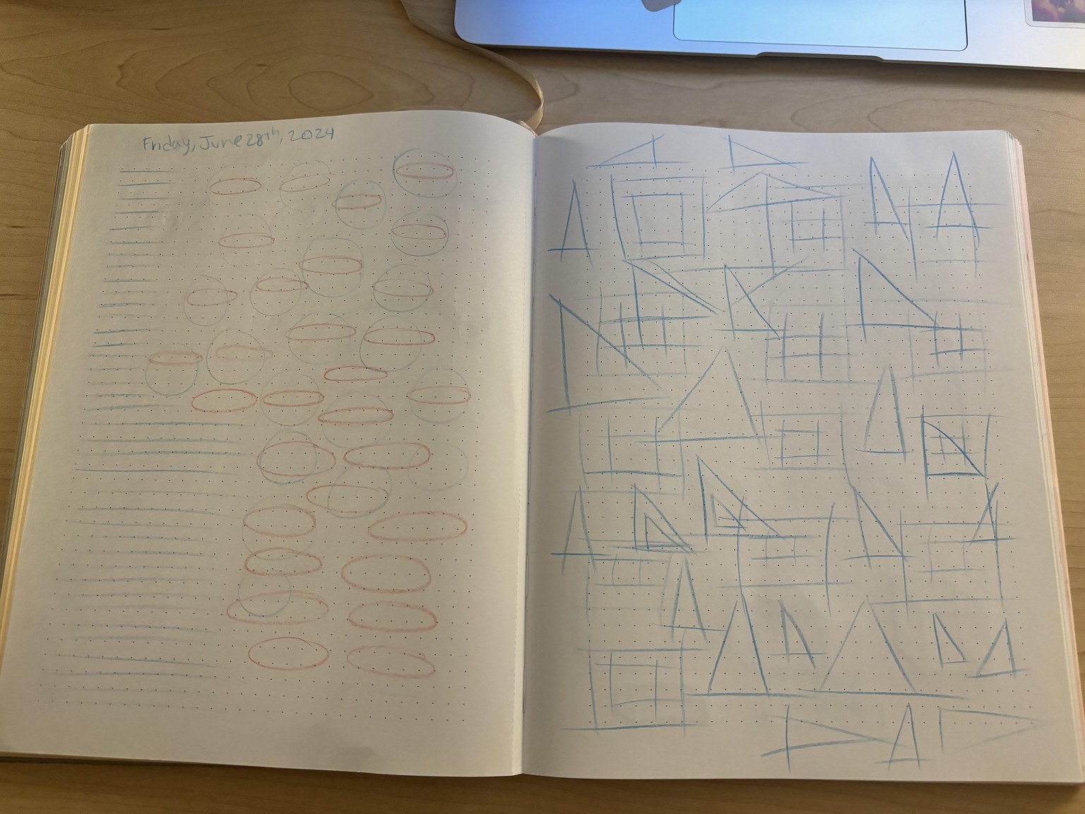 exercises for Jordan Hill's class draw 2D and 3D shapes - image 2 - student project