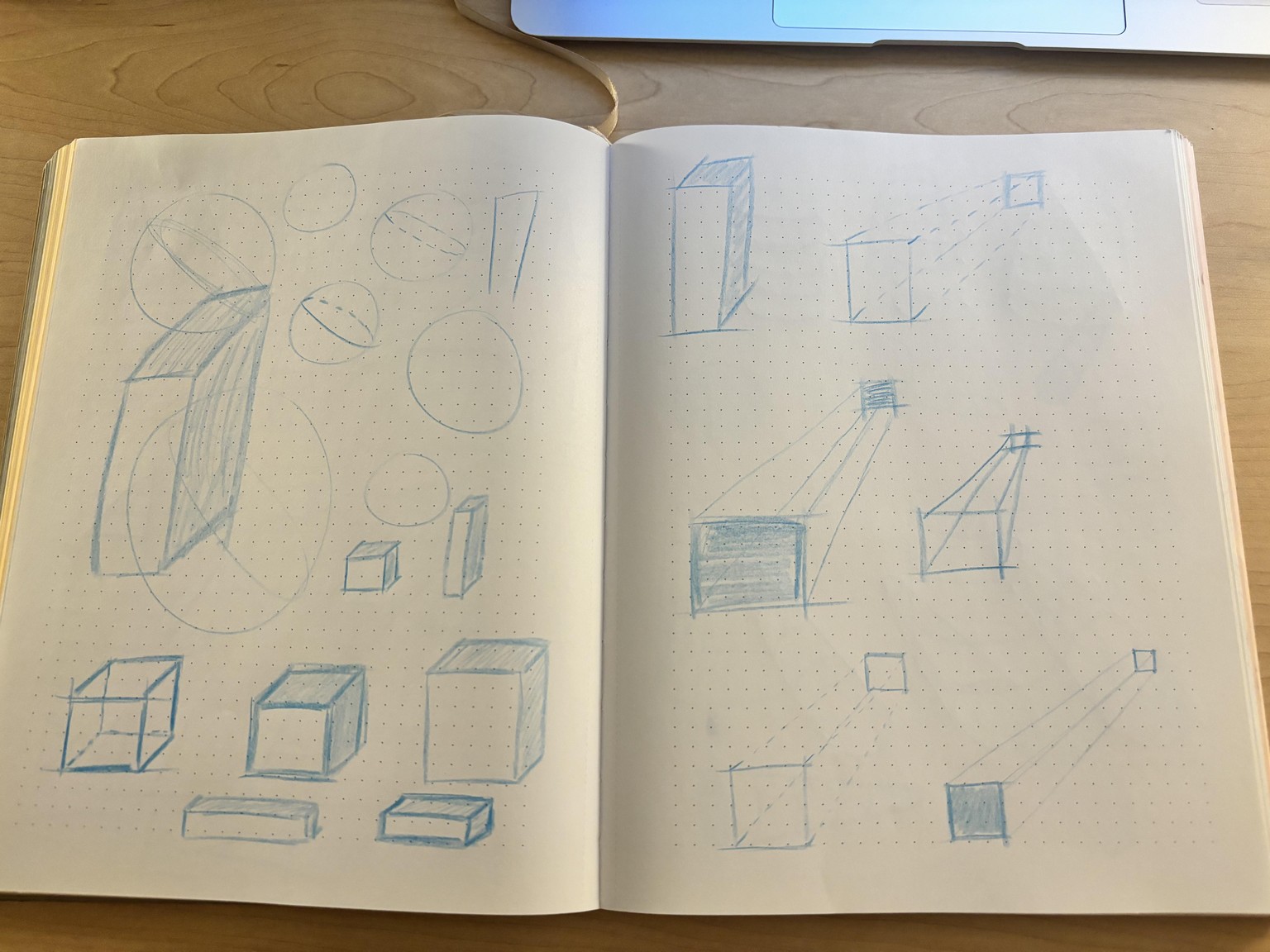 exercises for Jordan Hill's class draw 2D and 3D shapes - image 1 - student project