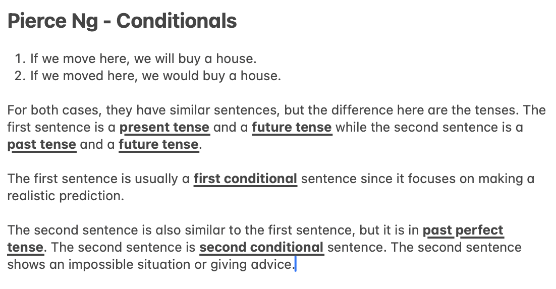Conditional Sentences - image 1 - student project