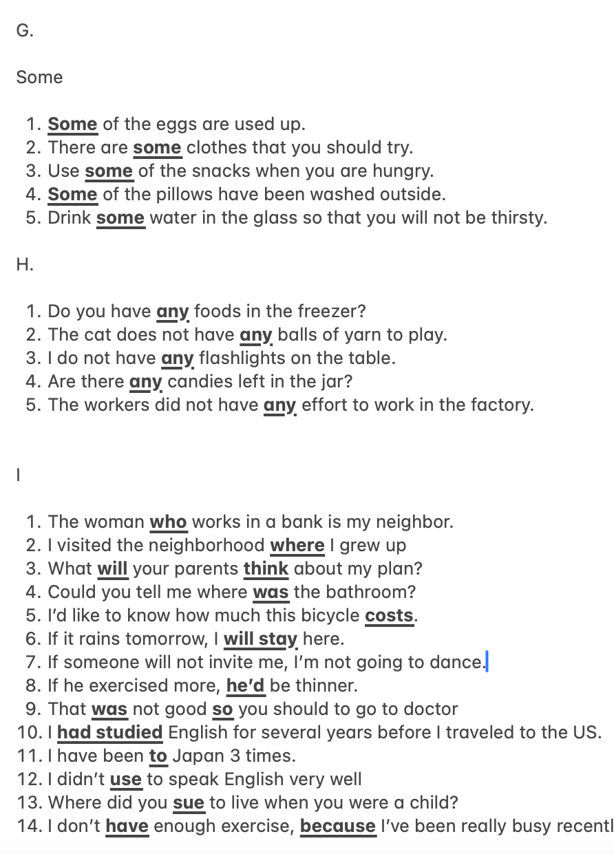 English Grammar - image 4 - student project