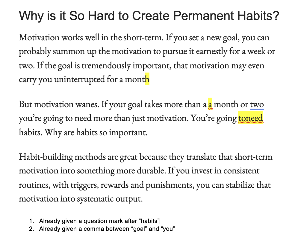 Proofreading - image 7 - student project