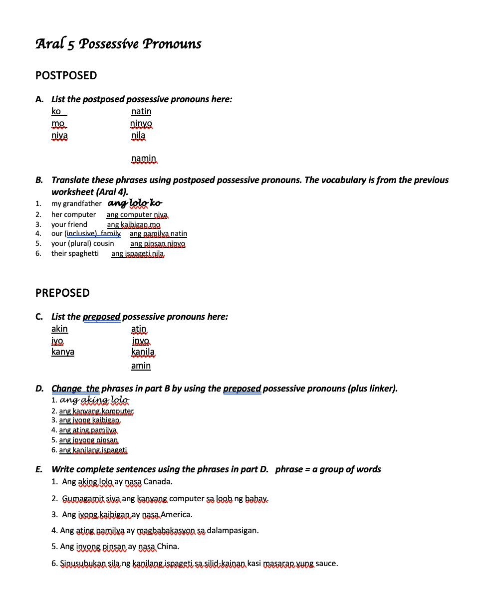 Learning Filipino - image 5 - student project