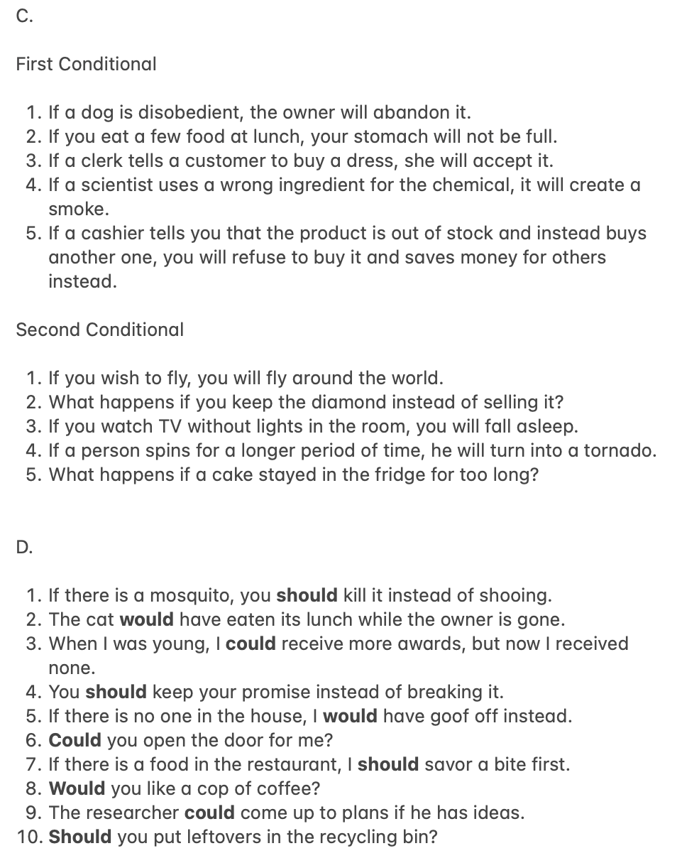 English Grammar - image 2 - student project