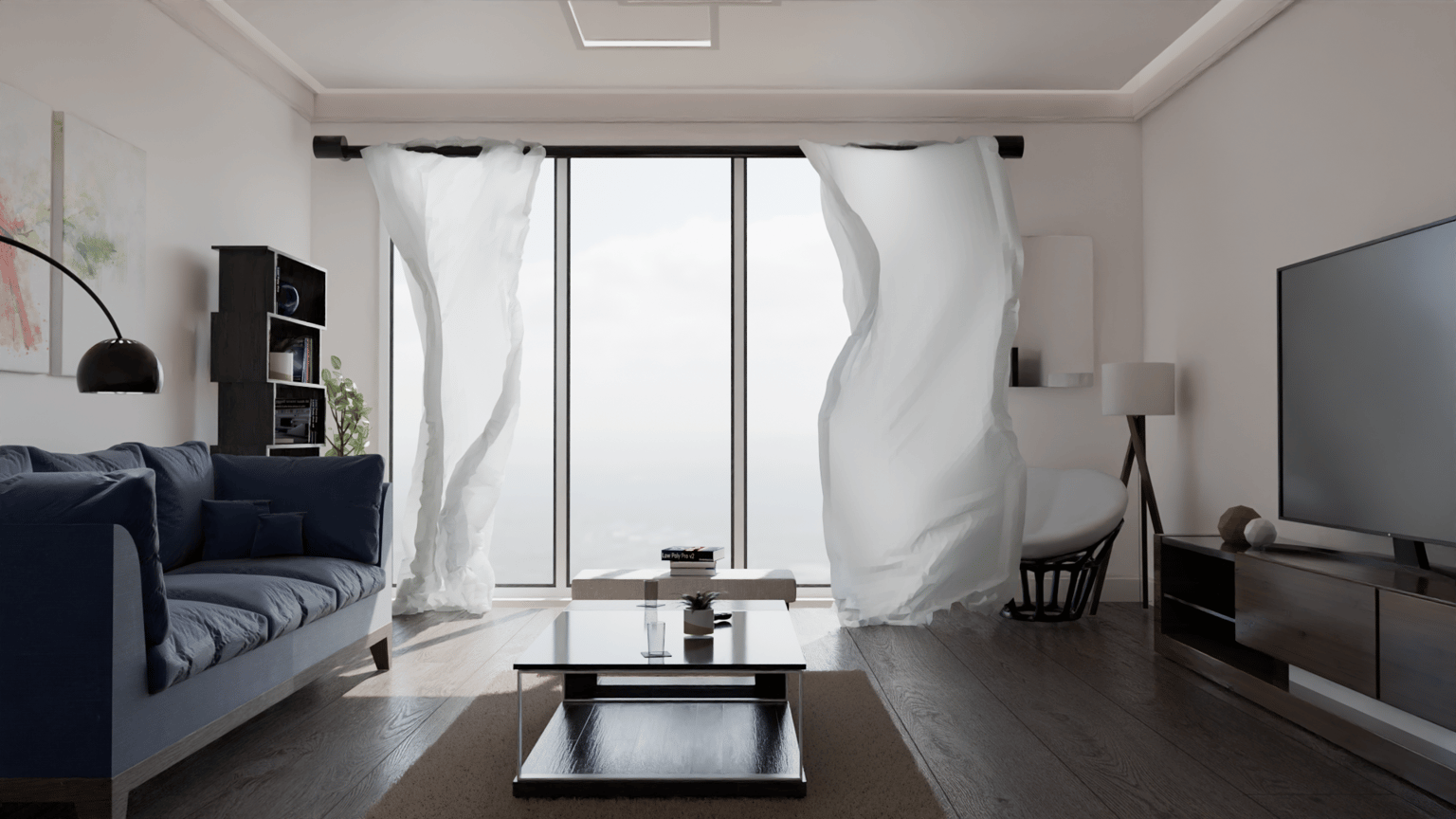 LIVING ROOM - image 2 - student project