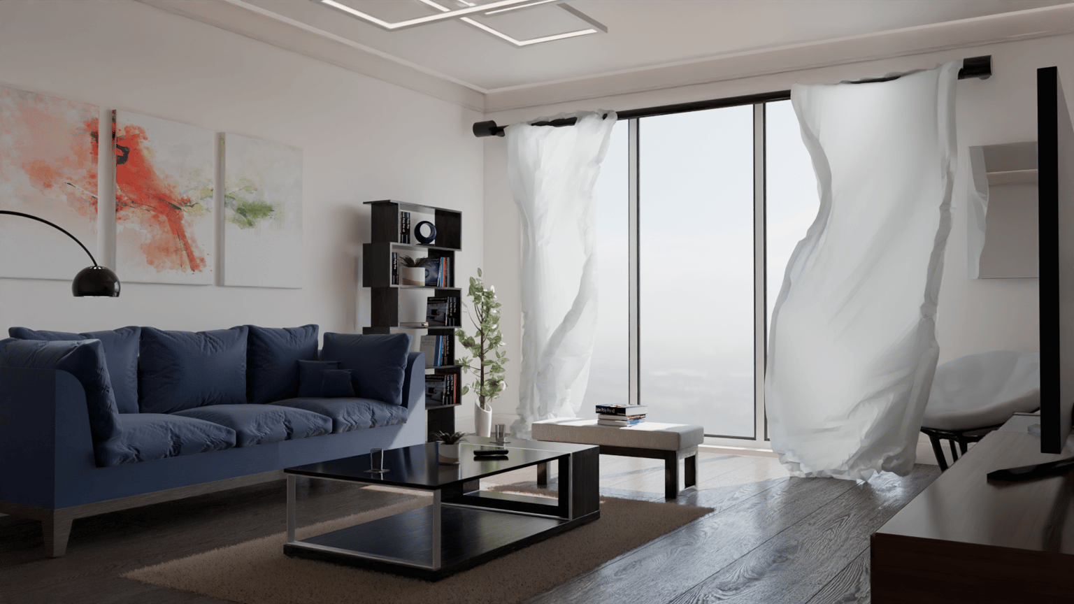 LIVING ROOM - image 1 - student project