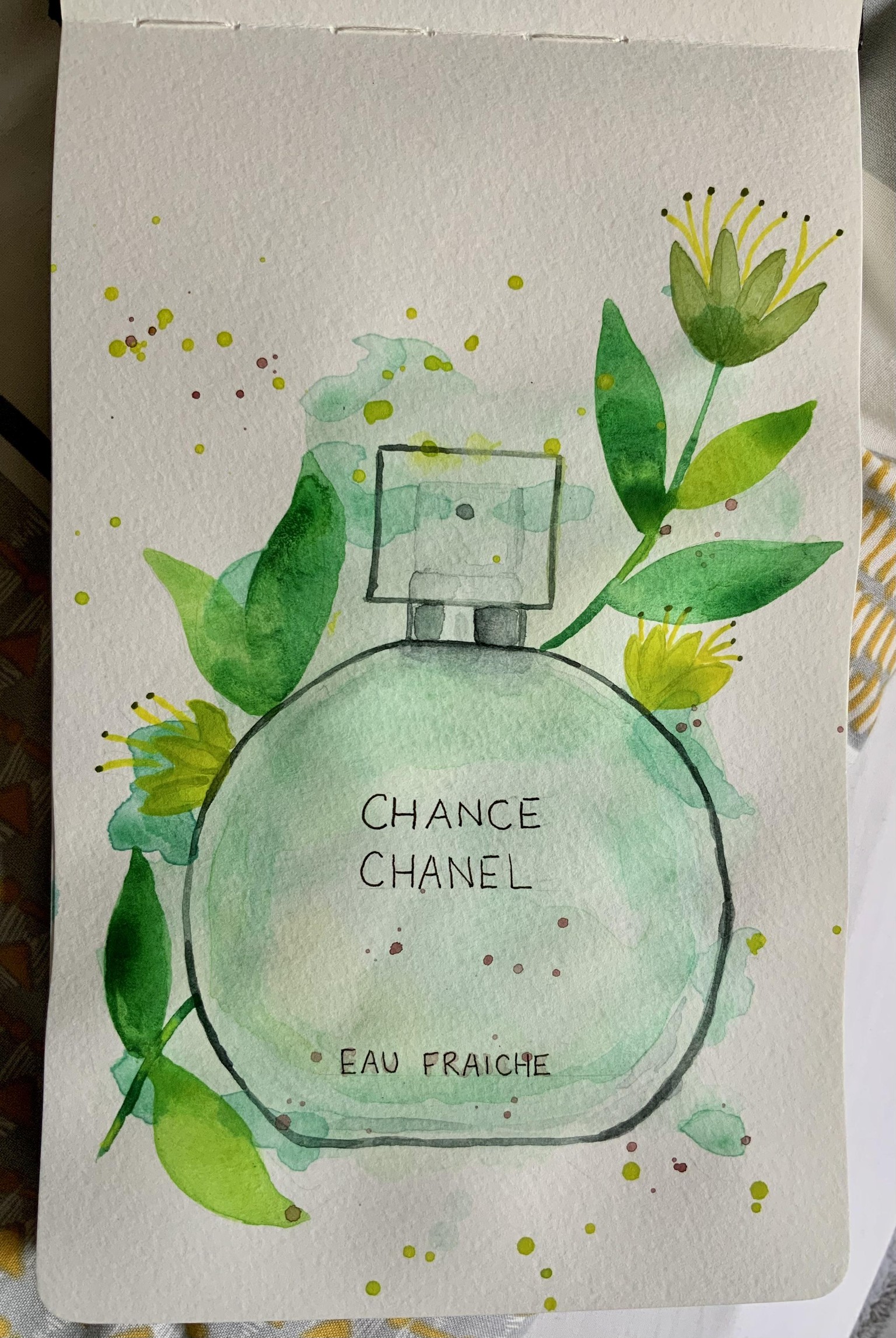 Chanel Chance and Dior perfume bottles - image 1 - student project