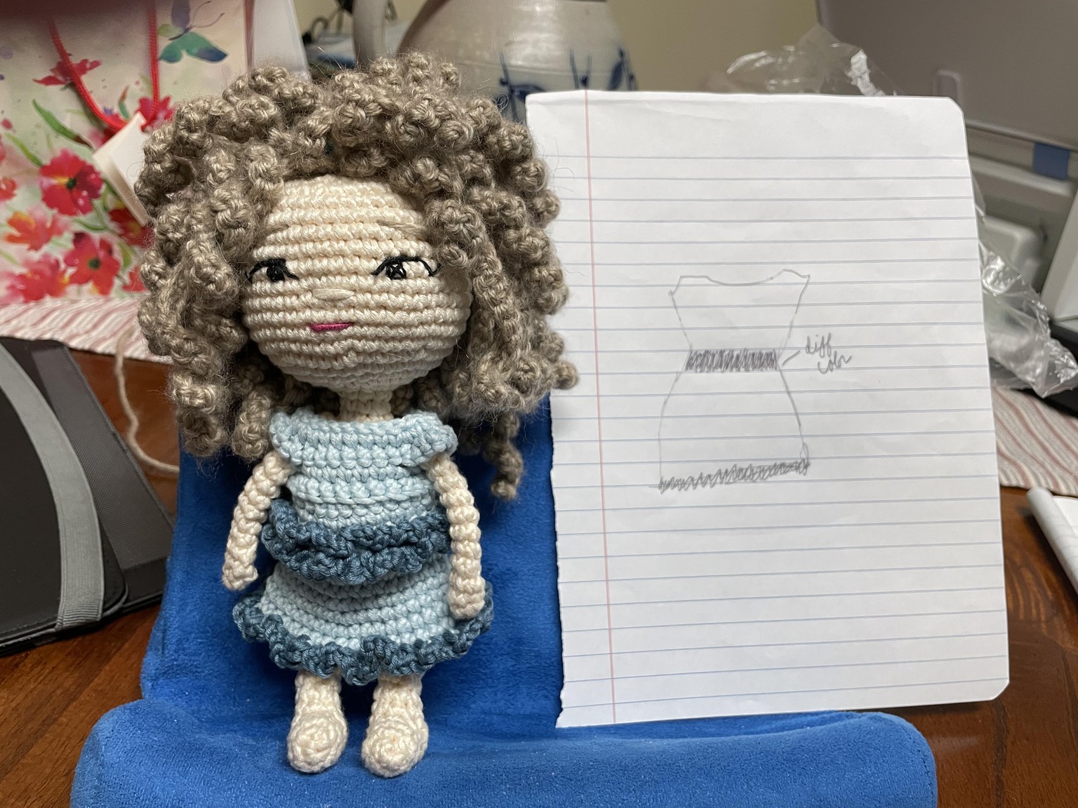 Personalized Crochet Doll Dresses - image 1 - student project