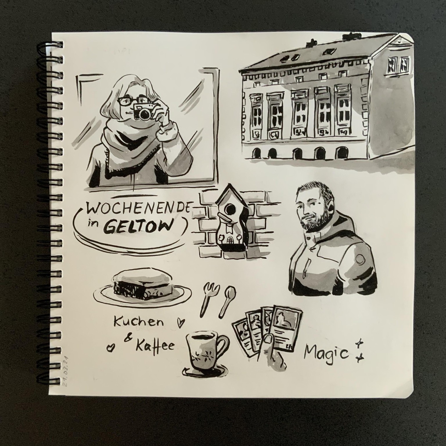 Having fun with my sketchbook - image 9 - student project