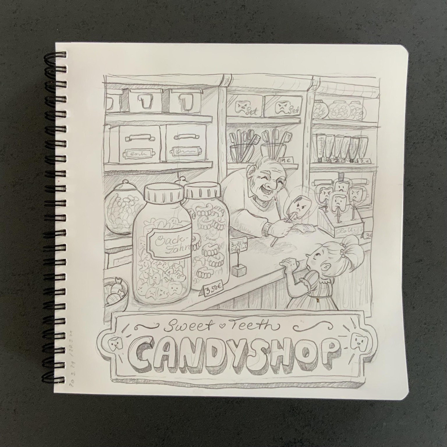 Having fun with my sketchbook - image 7 - student project