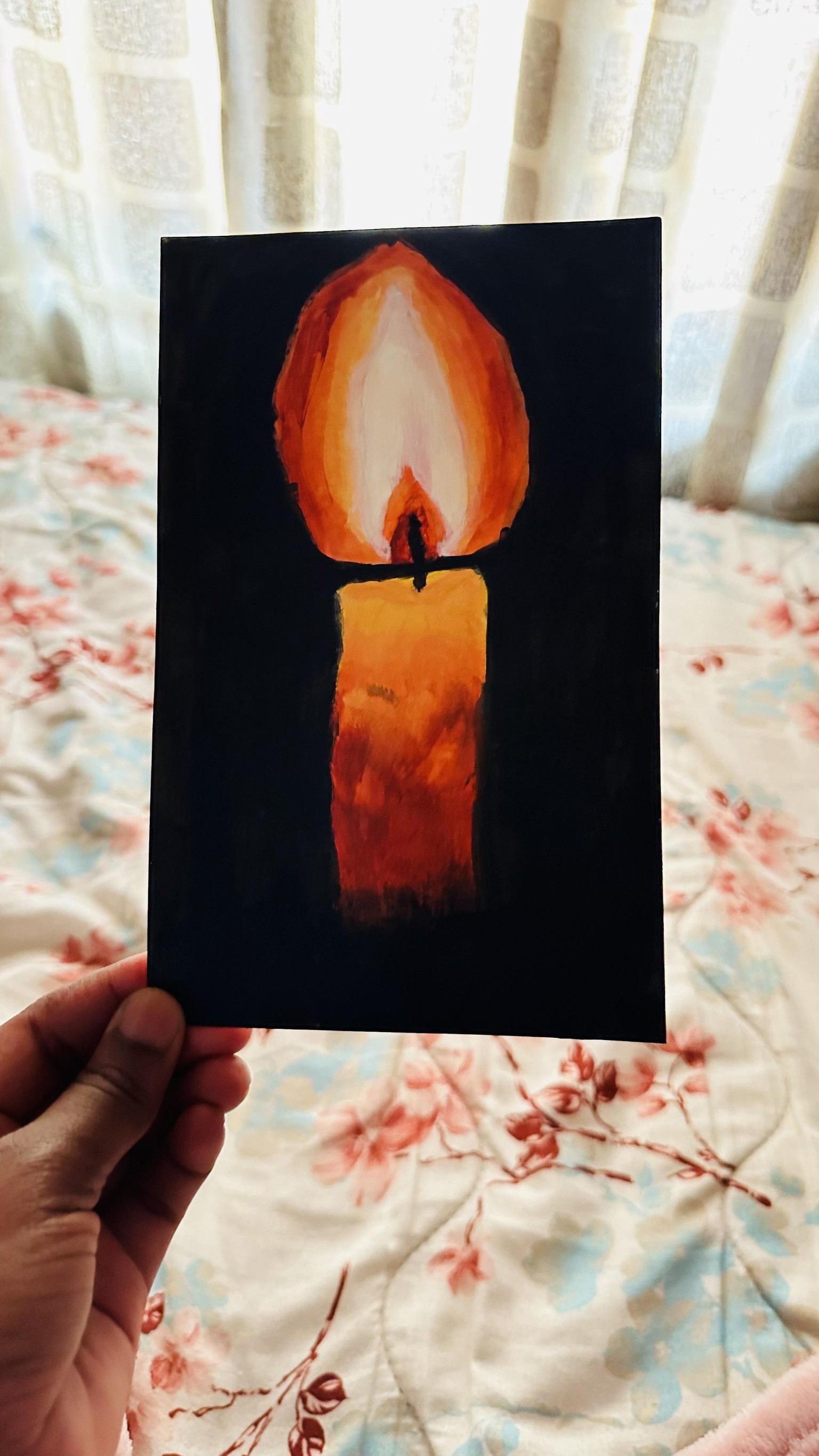 Glowing candle - image 1 - student project