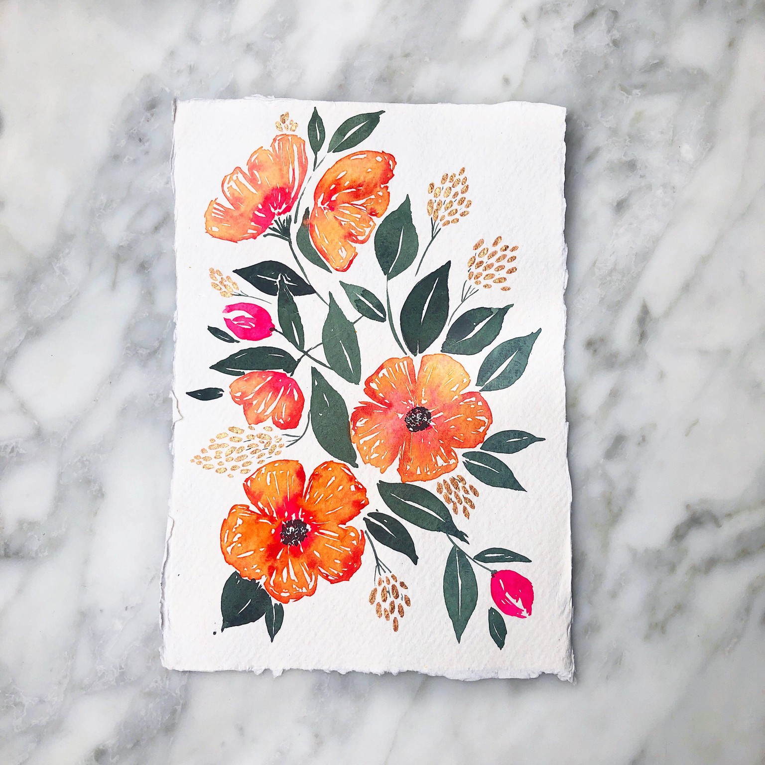 Joyful summer flowers - image 1 - student project
