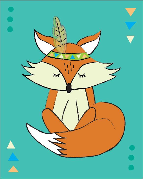 Woodland Creature - Cute Fox - image 1 - student project