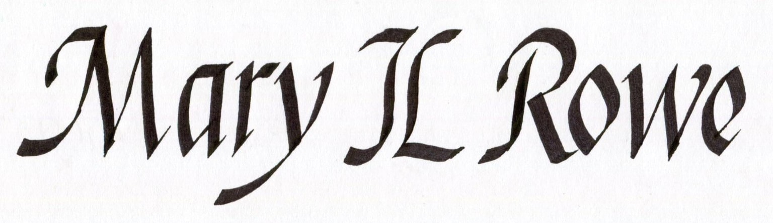 My Calligraphy Name without flourishes - image 1 - student project