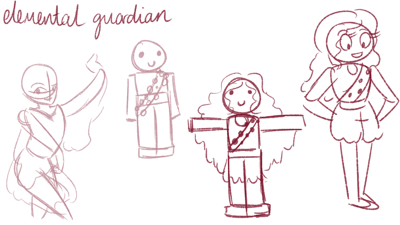 Elemental Guardian - Magical Girl of Air - image 3 - student project