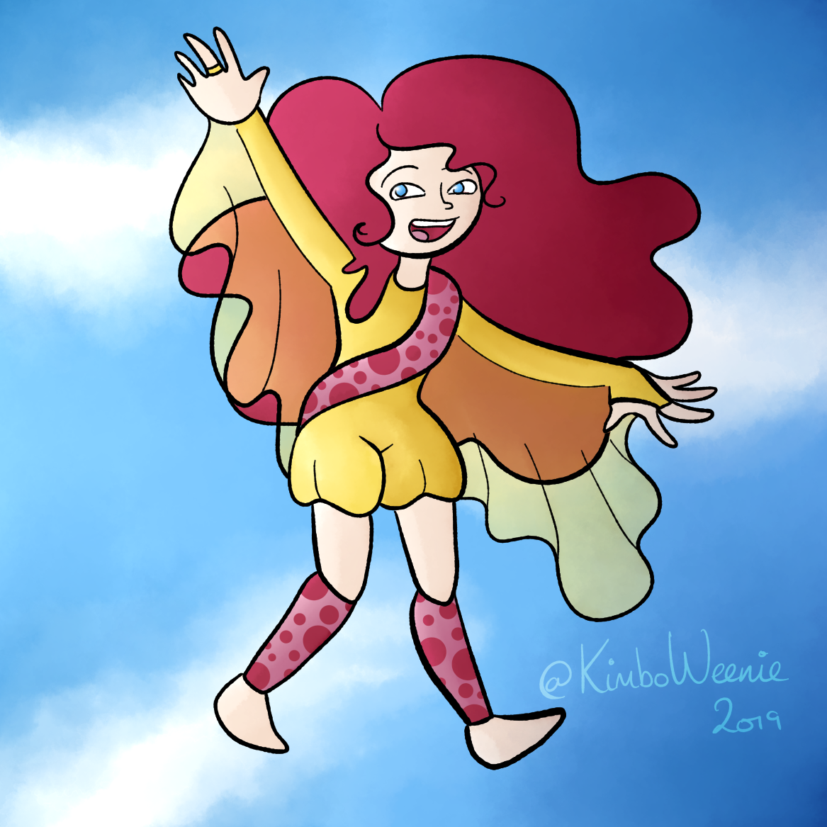 Elemental Guardian - Magical Girl of Air - image 1 - student project