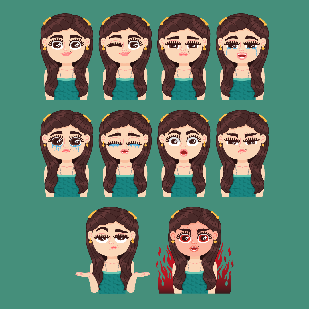 Yuri Stickers - image 1 - student project