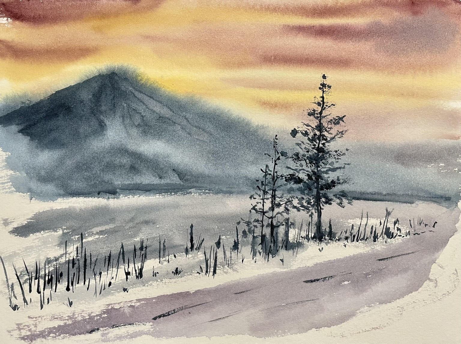 14 Days of Landscape Paintings around the World - image 13 - student project