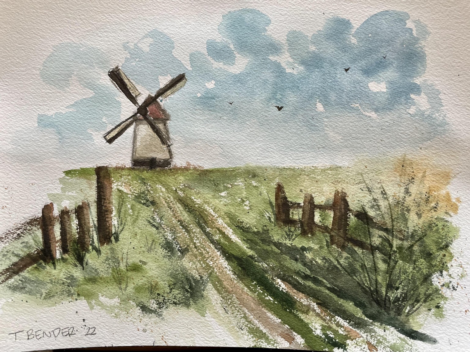 14 Days of Landscape Paintings around the World - image 9 - student project