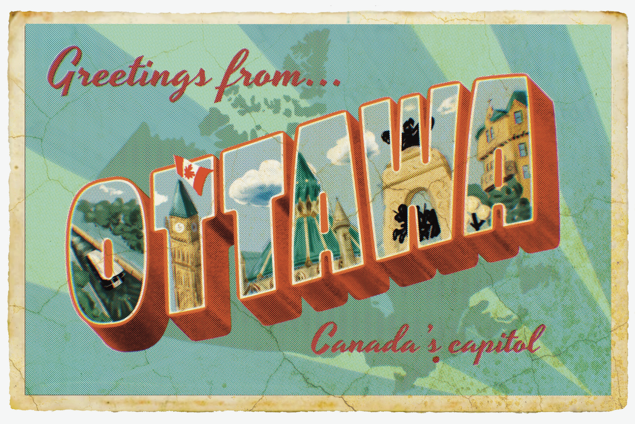 Procreate vintage postcard - image 2 - student project