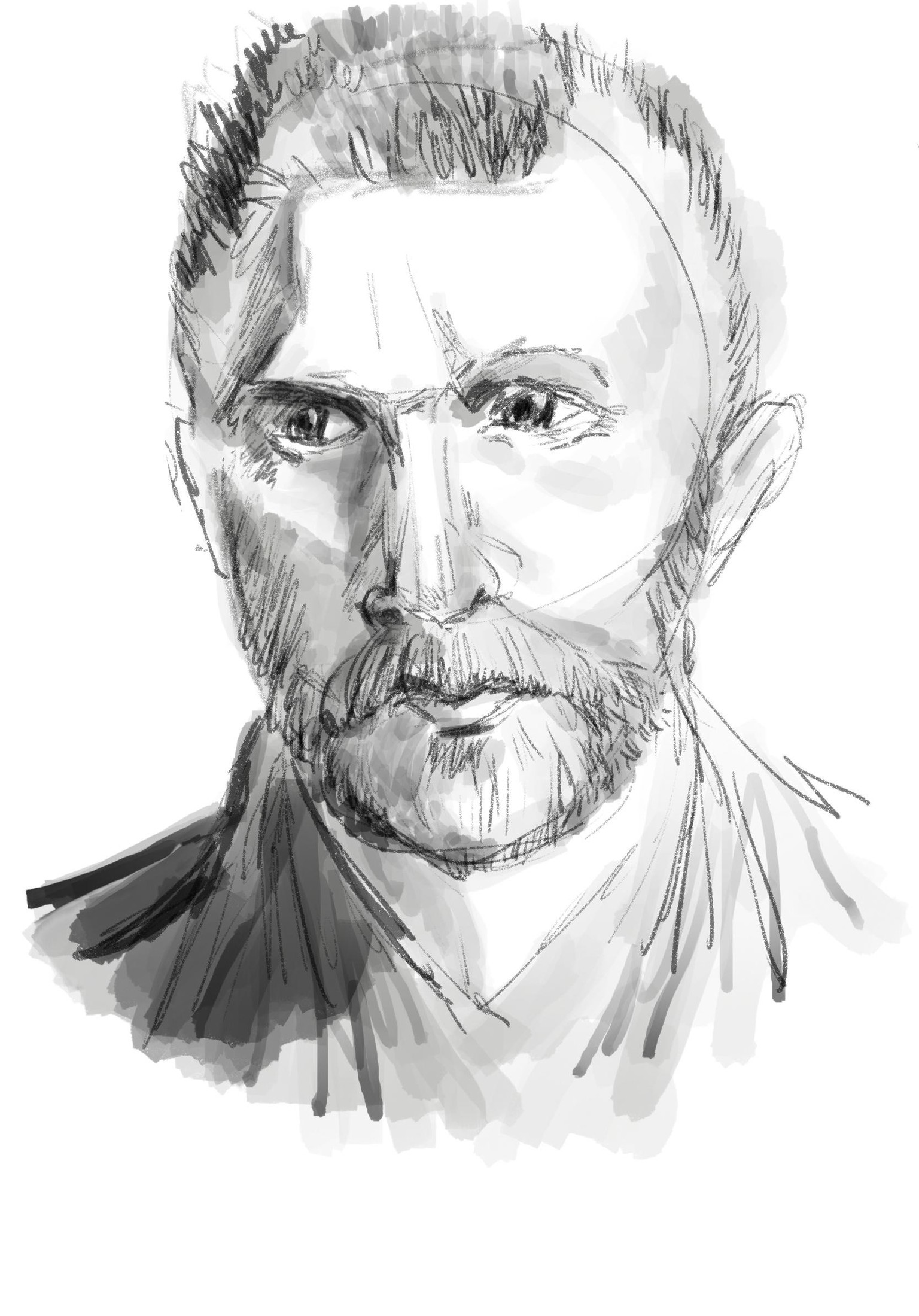 Portrait sketch - image 1 - student project