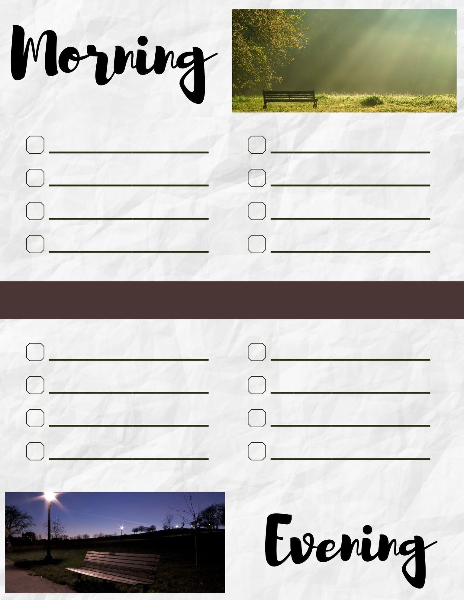1st Checklist Designs Created - image 1 - student project