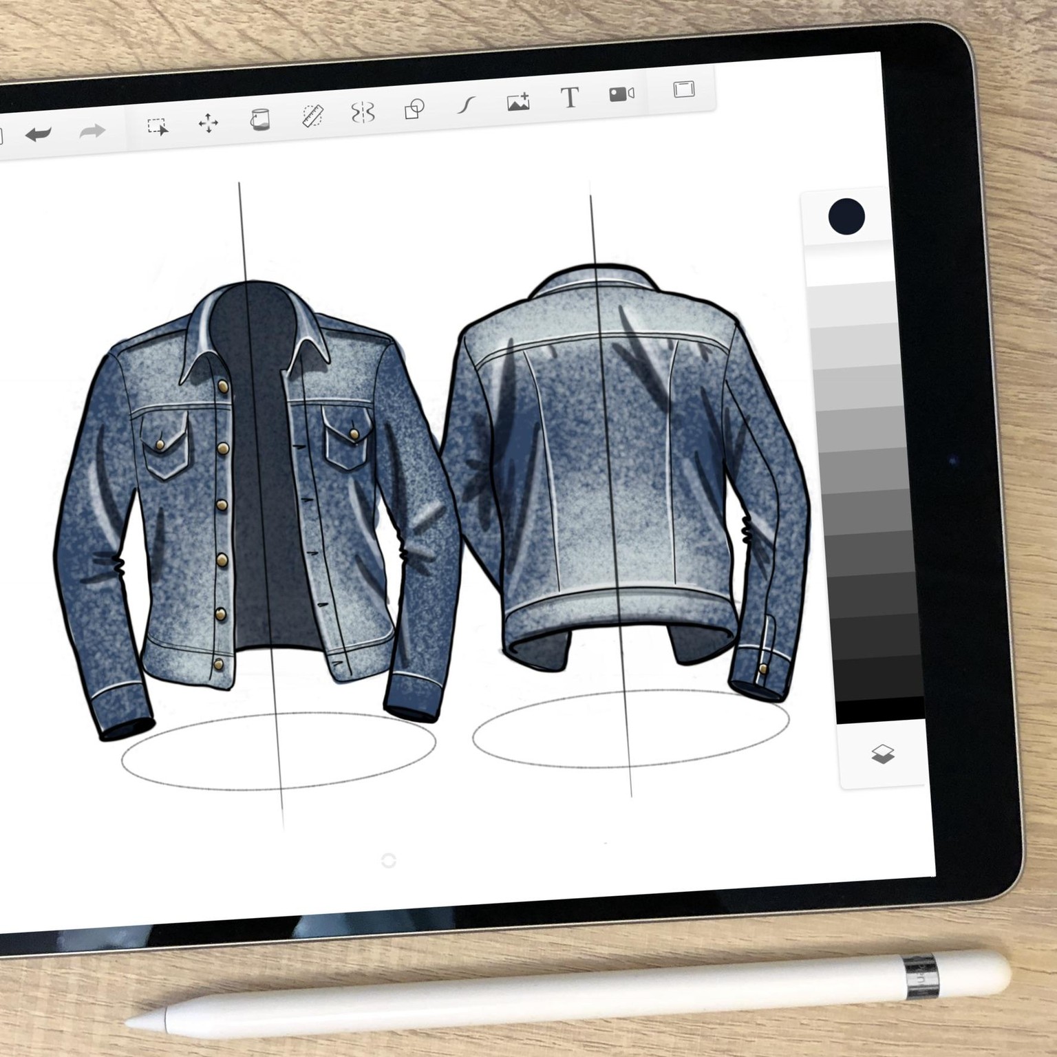 Denim jacket - image 1 - student project