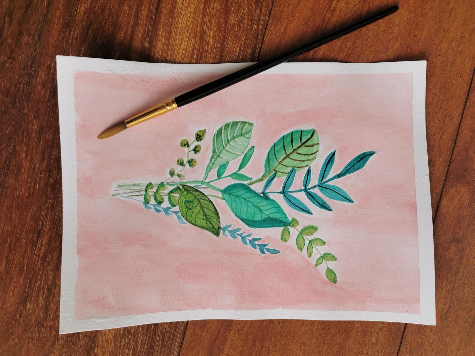 Leaves and shadows - image 1 - student project