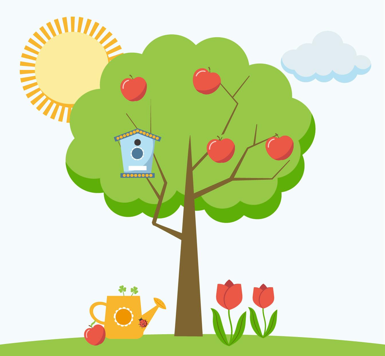 Spring illustration - image 1 - student project