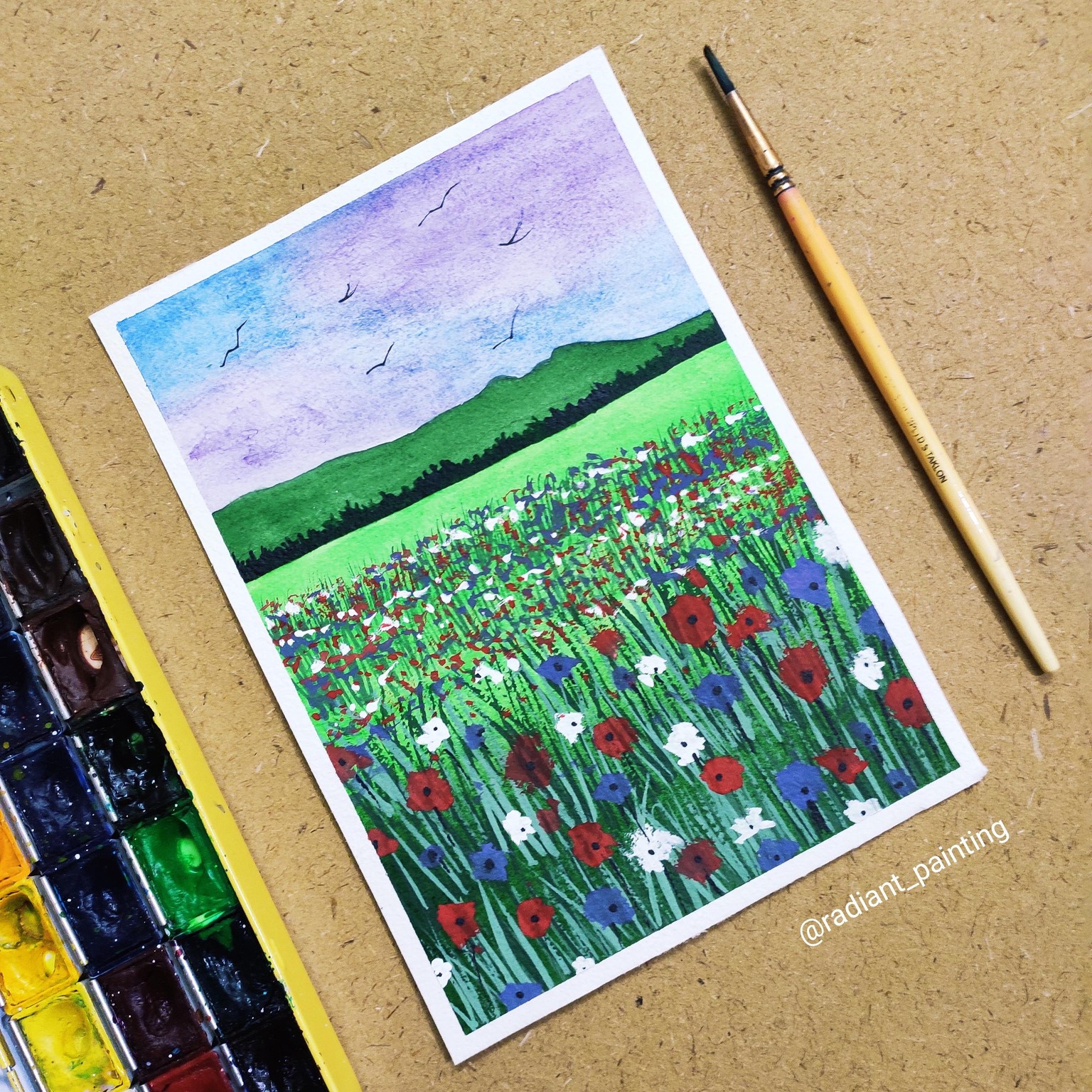 Floral Fields - image 1 - student project