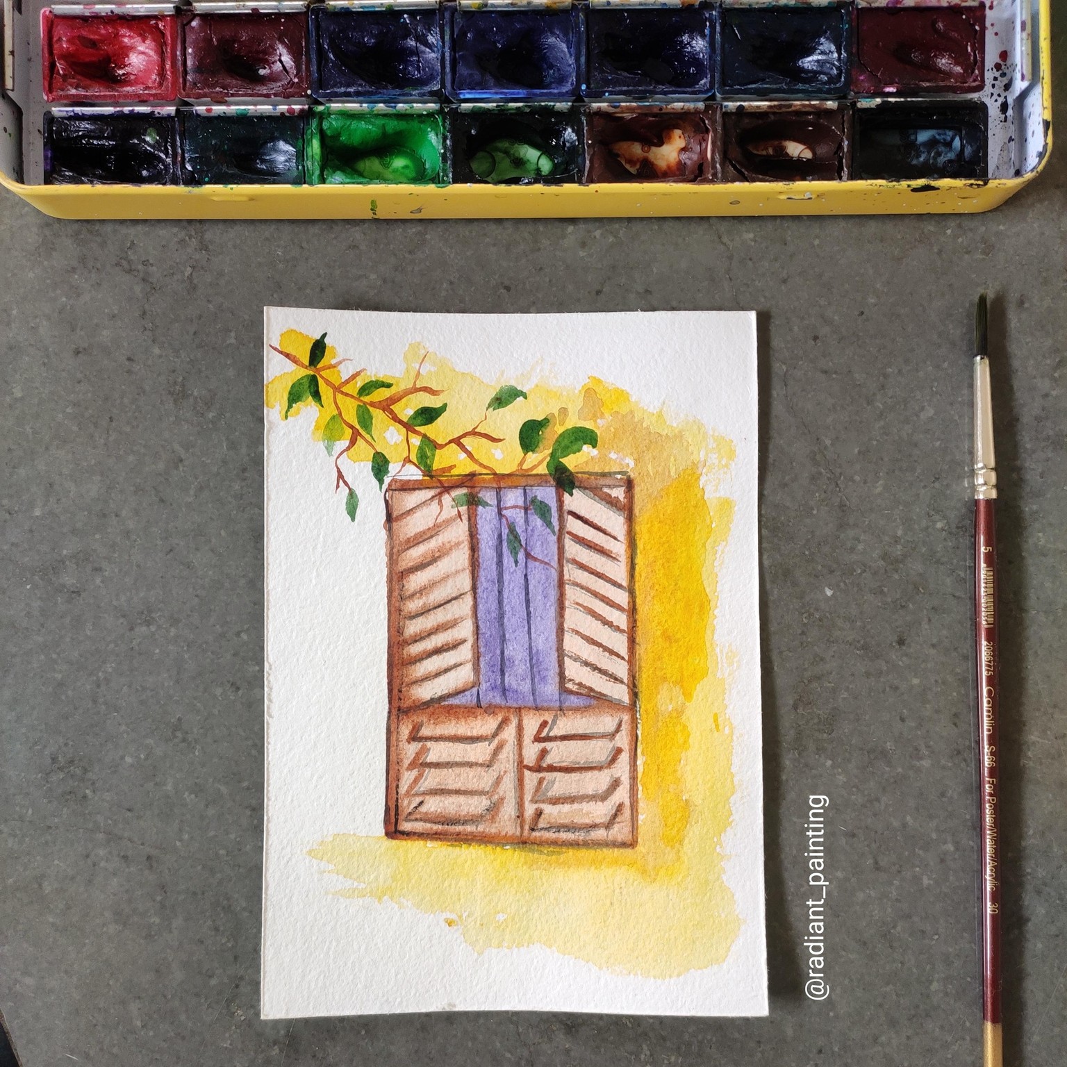 Everyday Outdoor Painting - image 2 - student project