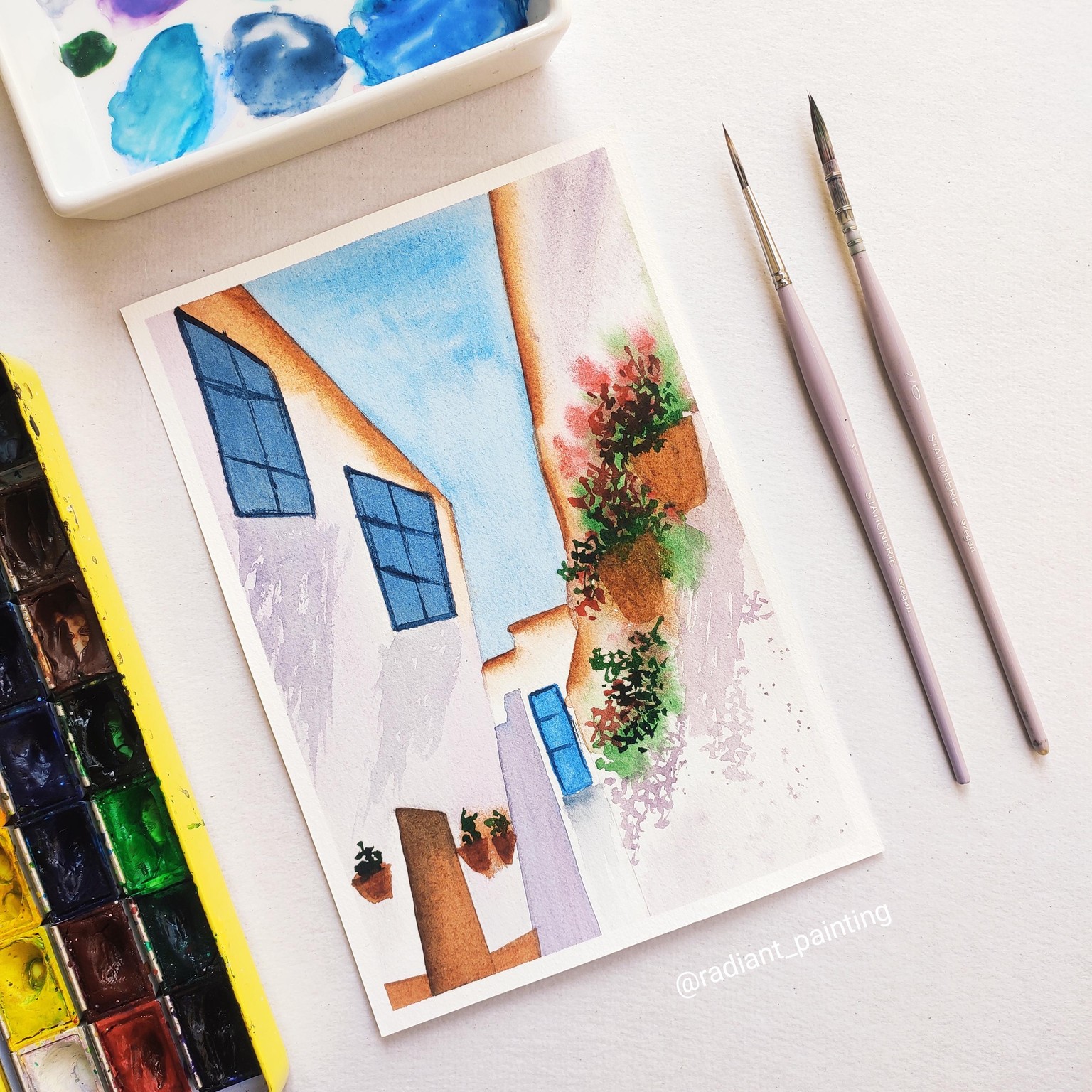 Watercolor Cityscapes - image 5 - student project