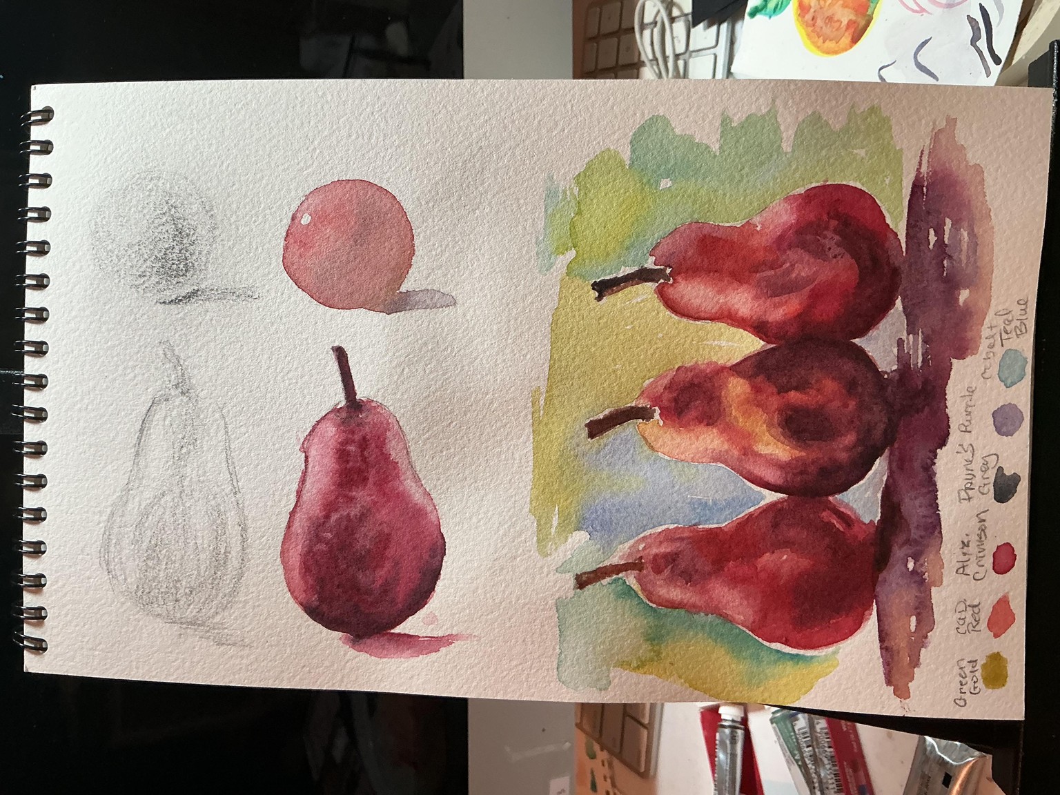 7 day watercolor challenge - image 4 - student project