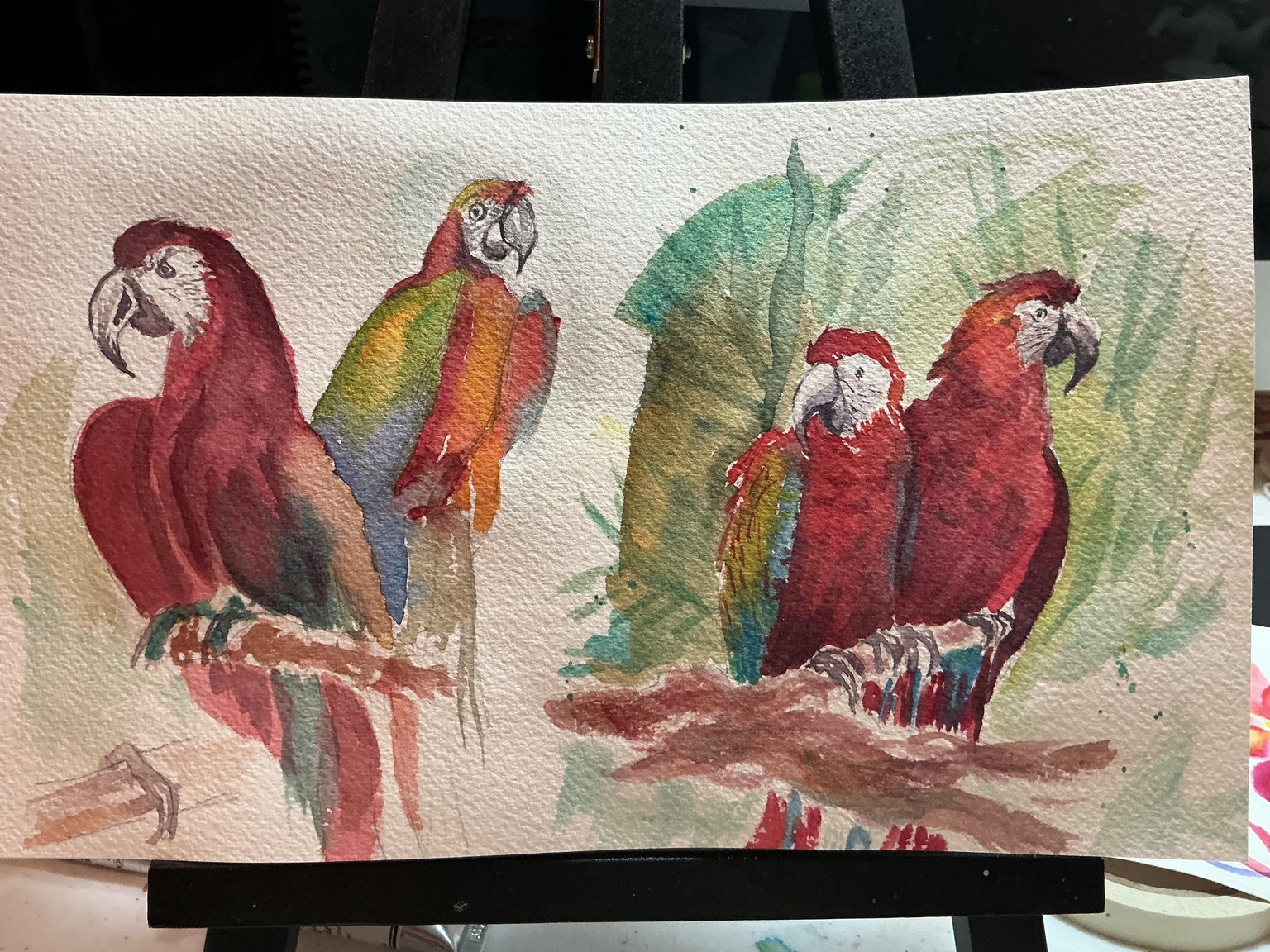 7 day watercolor challenge - image 7 - student project