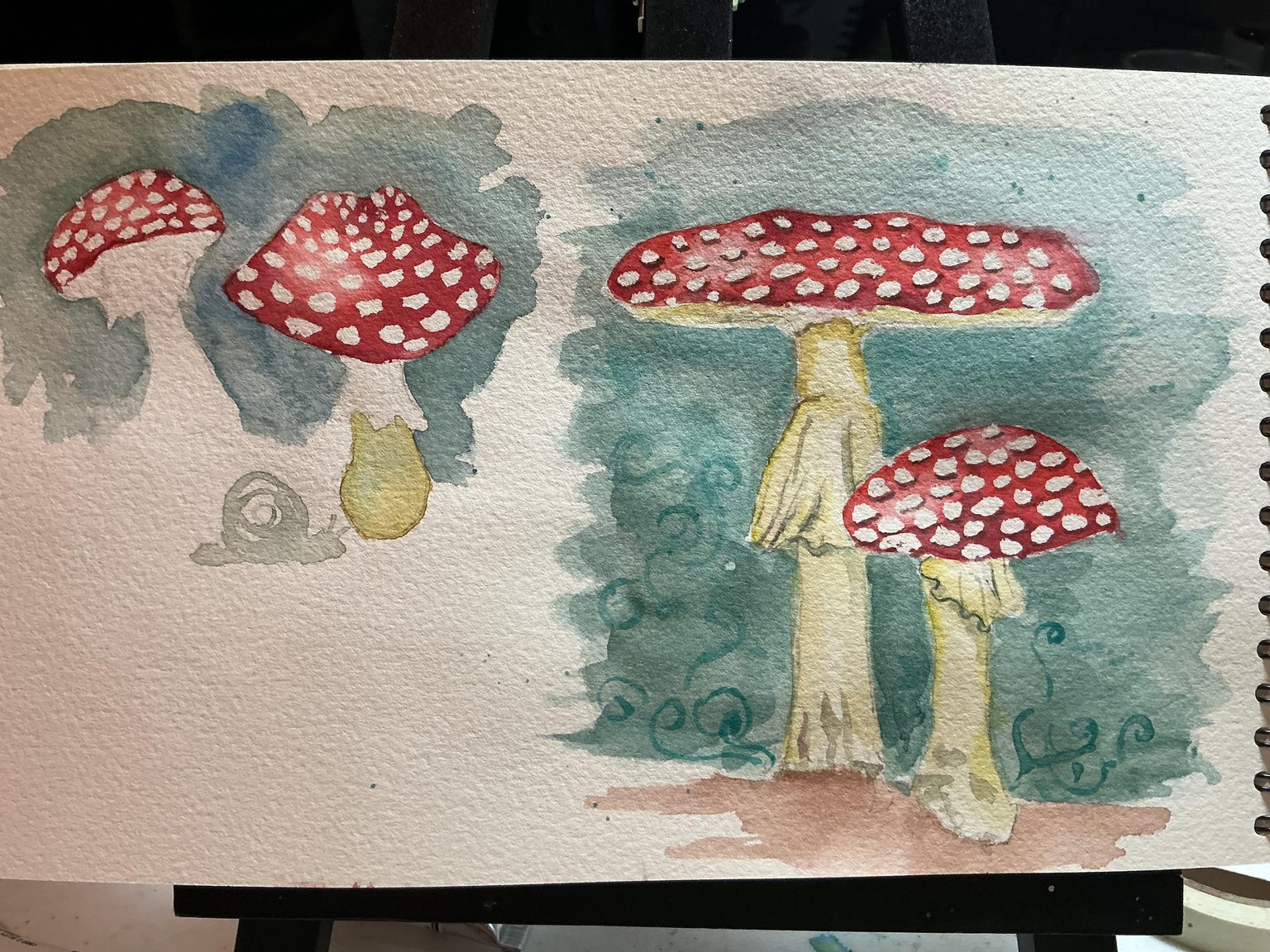 7 day watercolor challenge - image 6 - student project