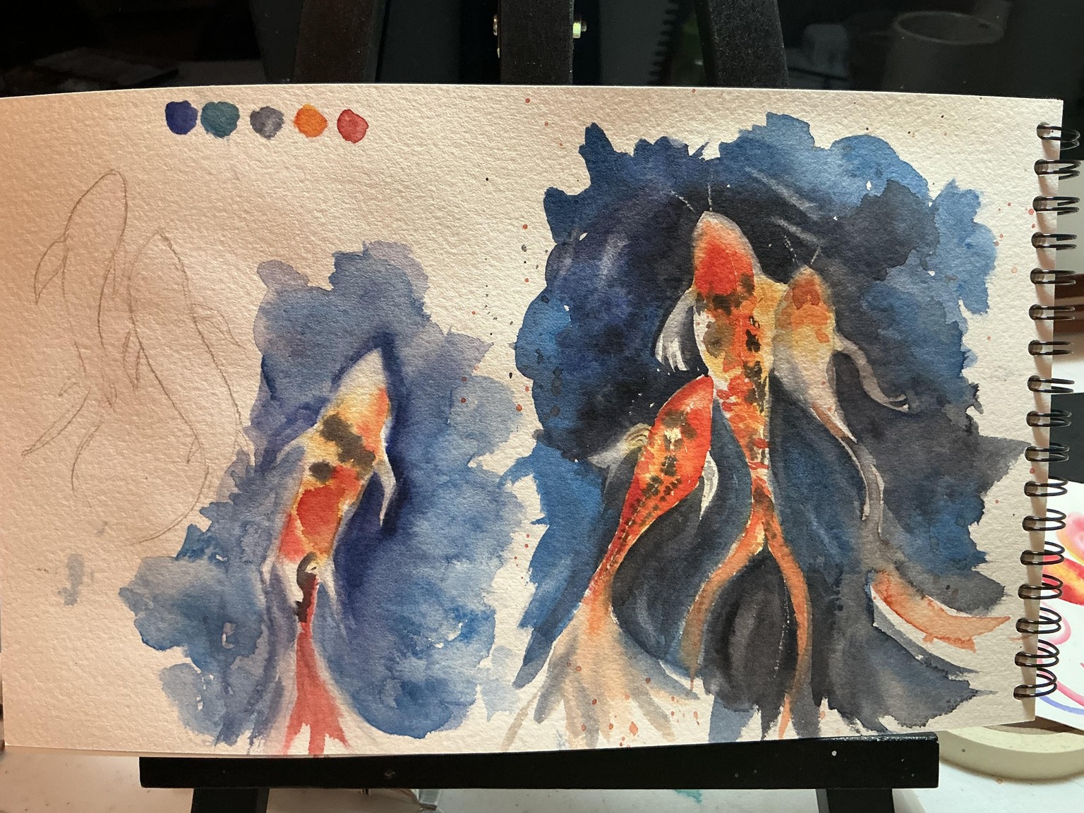7 day watercolor challenge - image 8 - student project