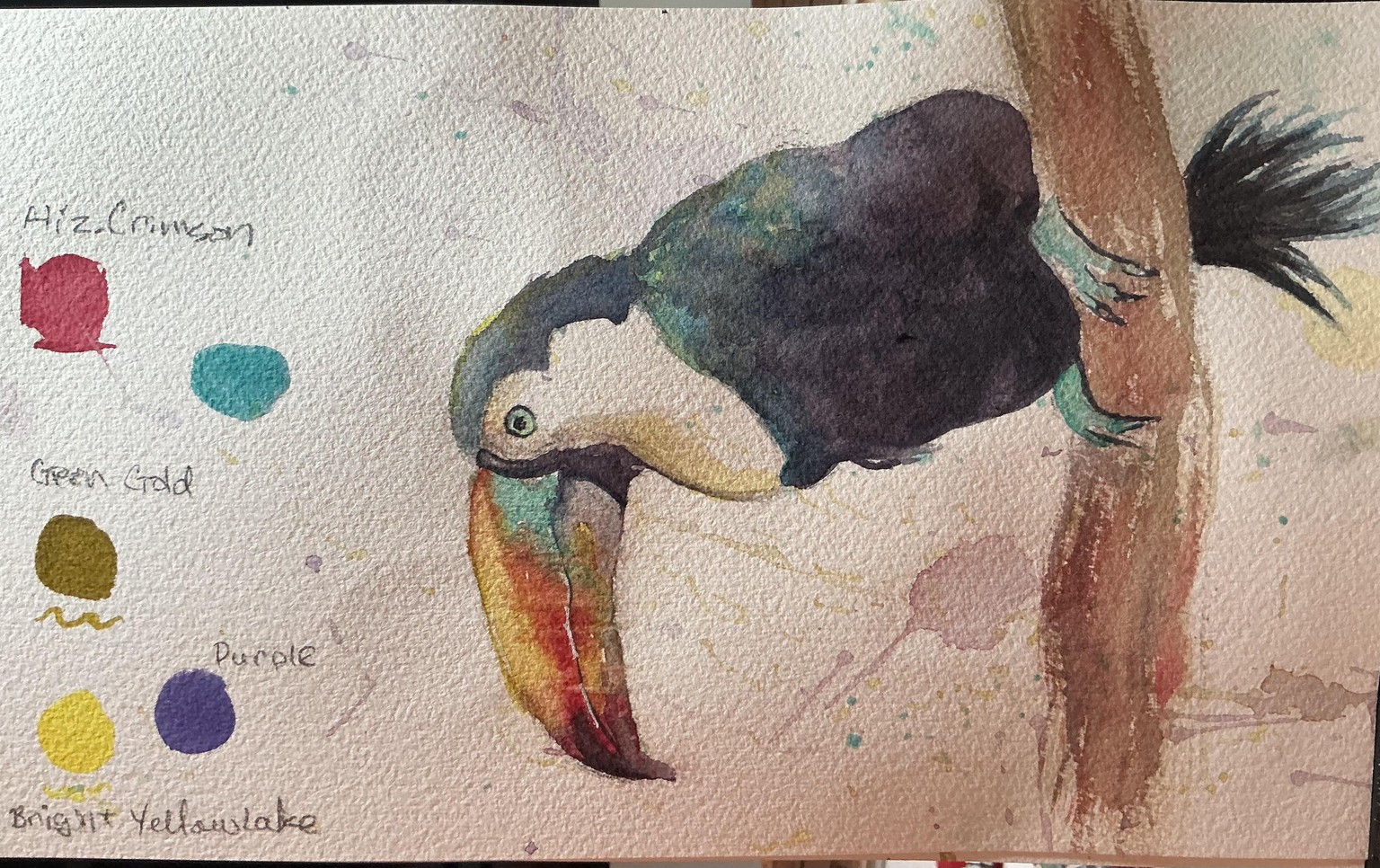 7 day watercolor challenge - image 3 - student project