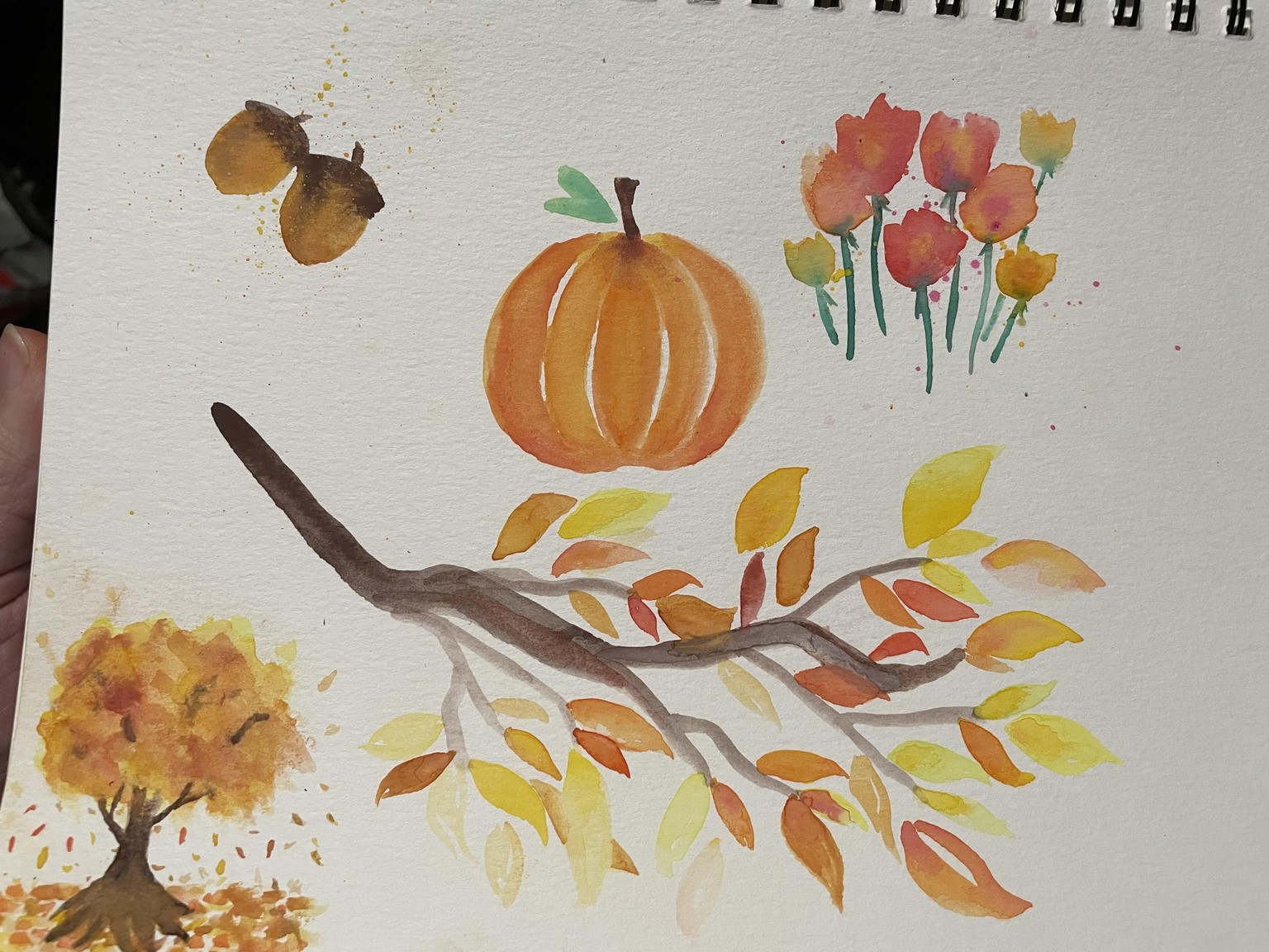 Autumn Watercolors - image 2 - student project